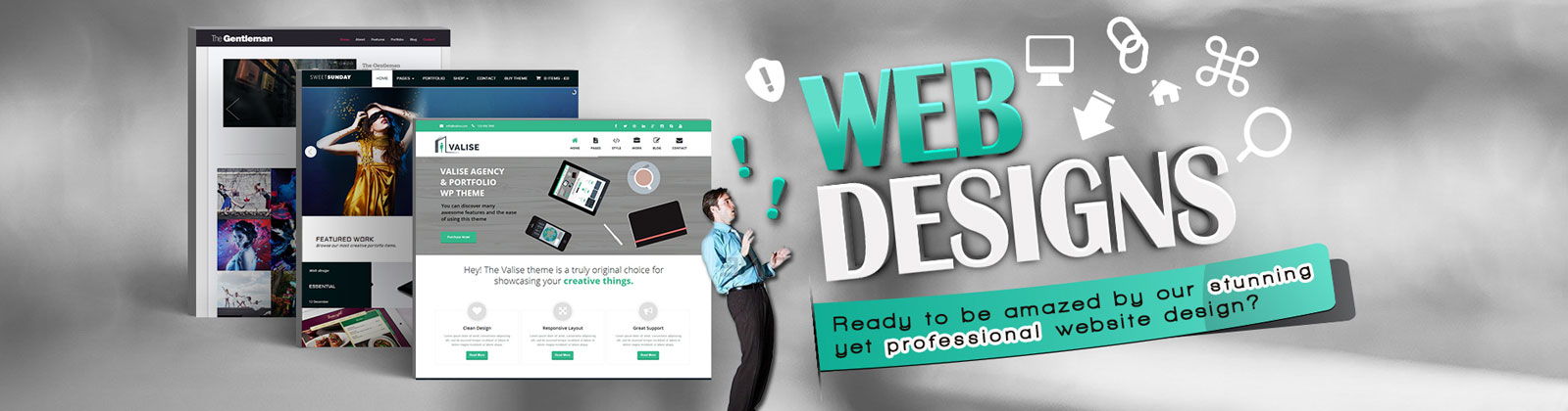 Creative Website Designing To Bind User Impression